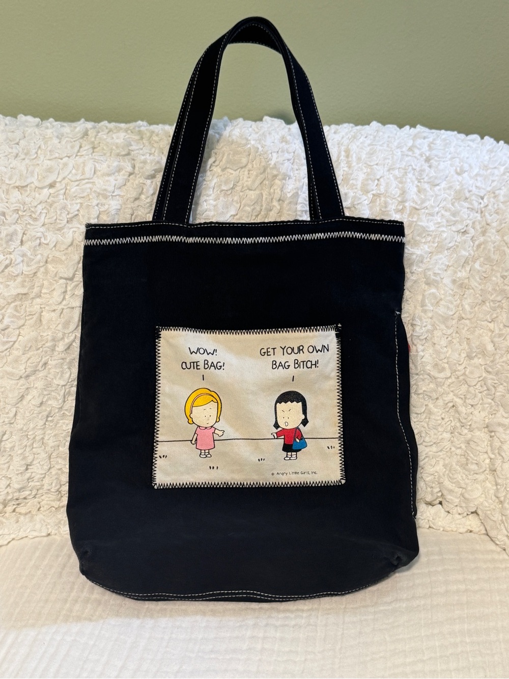 Angry Little Girls Tote